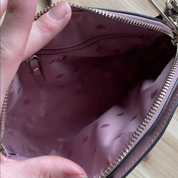 Kate Spade Hilli Cameron Street Mauvey Blush Crossbody Bag
